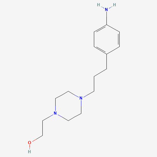2-[4-[3-(4-aminophenyl)propyl]piperazin-1-yl]ethanol (CAS: 925921-11-5) - Related Chemical Product