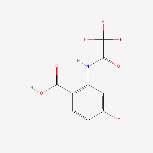 4-fluoro-2-[(2,2,2-trifluoroacetyl)amino]benzoic acid (CAS: 128992-67-6) - Related Chemical Product