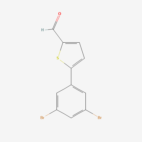 5-(3,5-dibromophenyl)thiophene-2-carbaldehyde (CAS: 156352-13-5) - Related Chemical Product