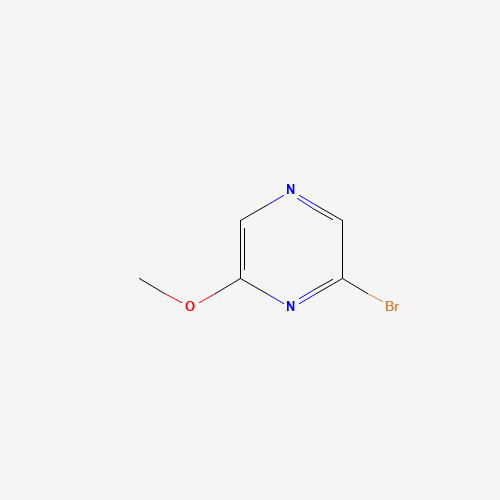 2-bromo-6-methoxypyrazine (CAS: 91678-76-1) - Chemical Structure and Molecular Formula 