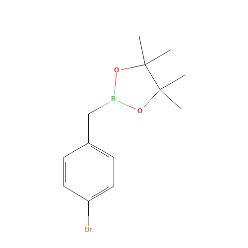 2-[(4-bromophenyl)methyl]-4,4,5,5-tetramethyl-1,3,2-dioxaborolane (CAS: 477841-90-0) - Related Chemical Product