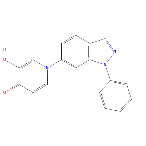 3-hydroxy-1-(1-phenylindazol-6-yl)pyridin-4-one (CAS: 1333328-69-0) - Related Chemical Product