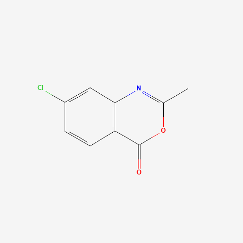 7-chloro-2-methyl-3,1-benzoxazin-4-one (CAS: 708-73-6) - Chemical Structure and Molecular Formula 