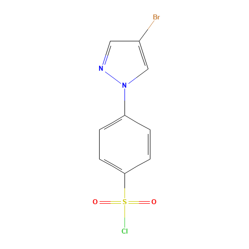 4-(4-bromopyrazol-1-yl)benzenesulfonyl chloride (CAS: 1174064-62-0) - Related Chemical Product