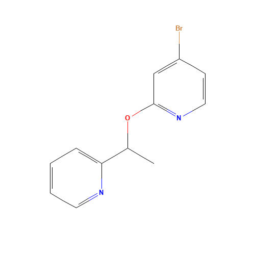 4-bromo-2-(1-pyridin-2-ylethoxy)pyridine (CAS: 1610520-36-9) - Related Chemical Product