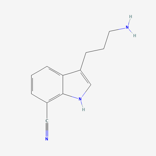 3-(3-aminopropyl)-1H-indole-7-carbonitrile (CAS: 1372812-85-5) - Related Chemical Product