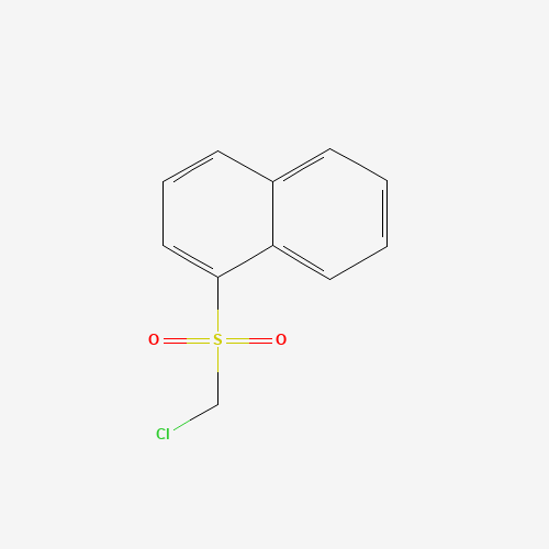 1-(chloromethylsulfonyl)naphthalene (CAS: 87491-79-0) - Chemical Structure and Molecular Formula 