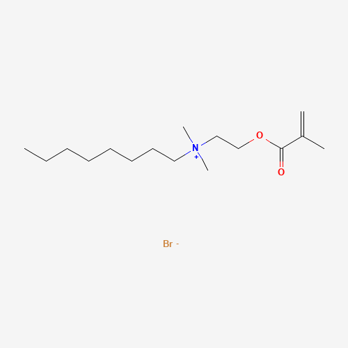 dimethyl-[2-(2-methylprop-2-enoyloxy)ethyl]-octylazanium;bromide (CAS: 96526-33-9) - Related Chemical Product