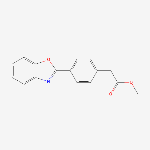 methyl 2-[4-(1,3-benzoxazol-2-yl)phenyl]acetate (CAS: 37135-41-4) - Related Chemical Product