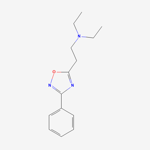 N,N-diethyl-2-(3-phenyl-1,2,4-oxadiazol-5-yl)ethanamine (CAS: 959-14-8) - Related Chemical Product