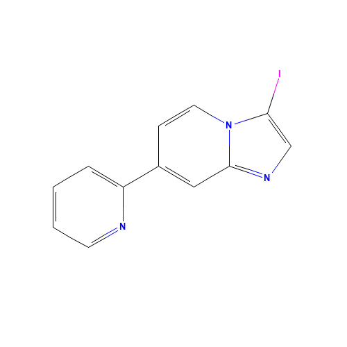 3-iodo-7-pyridin-2-ylimidazo[1,2-a]pyridine (CAS: 908267-68-5) - Related Chemical Product