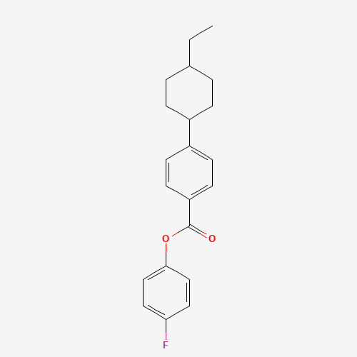 (4-fluorophenyl) 4-(4-ethylcyclohexyl)benzoate (CAS: 87592-58-3) - Related Chemical Product
