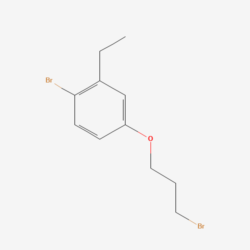 1-bromo-4-(3-bromopropoxy)-2-ethylbenzene (CAS: 1259517-77-5) - Related Chemical Product