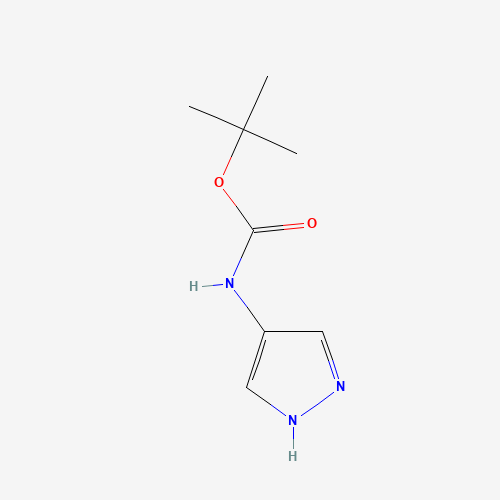 tert-butyl N-(1H-pyrazol-4-yl)carbamate (CAS: 130106-42-2) - Related Chemical Product