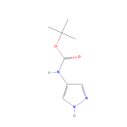 tert-butyl N-(1H-pyrazol-4-yl)carbamate (CAS: 130106-42-2) - Related Chemical Product
