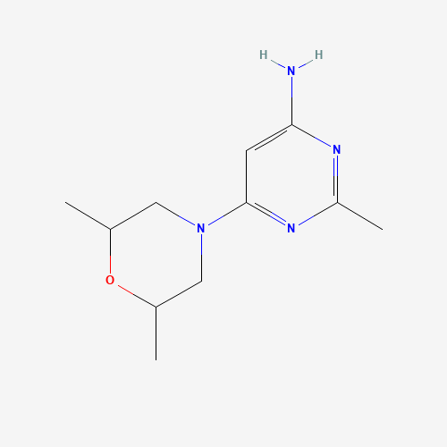 6-(2,6-dimethylmorpholin-4-yl)-2-methylpyrimidin-4-amine (CAS: 1023818-09-8) - Related Chemical Product