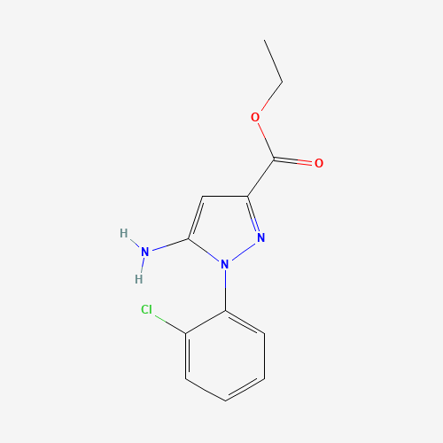 ethyl 5-amino-1-(2-chlorophenyl)pyrazole-3-carboxylate (CAS: 866838-00-8) - Related Chemical Product