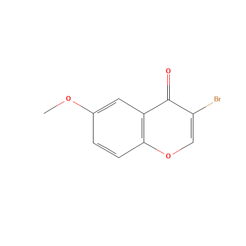 3-bromo-6-methoxychromen-4-one (CAS: 120185-87-7) - Related Chemical Product