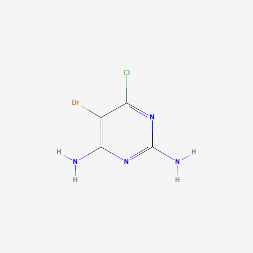 5-bromo-6-chloropyrimidine-2,4-diamine (CAS: 7150-68-7) - Related Chemical Product