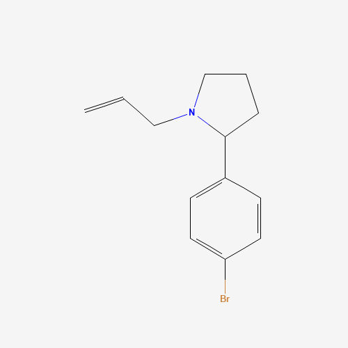 2-(4-bromophenyl)-1-prop-2-enylpyrrolidine (CAS: 885275-21-8) - Related Chemical Product