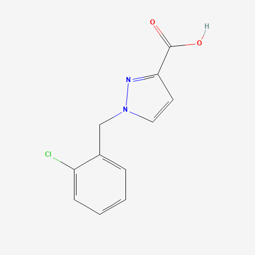1-[(2-chlorophenyl)methyl]pyrazole-3-carboxylic acid (CAS: 1309785-75-8) - Related Chemical Product