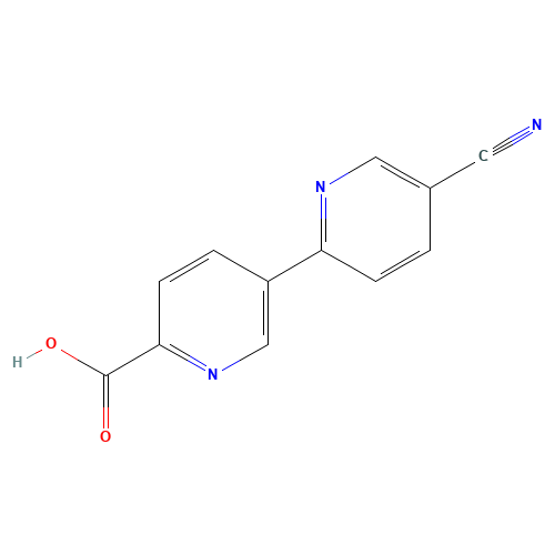 5-(5-cyanopyridin-2-yl)pyridine-2-carboxylic acid (CAS: 1206621-20-6) - Related Chemical Product