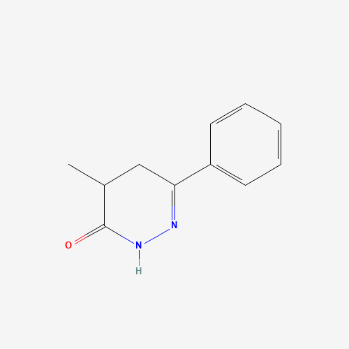 5-methyl-3-phenyl-4,5-dihydro-1H-pyridazin-6-one (CAS: 52239-91-5) - Chemical Structure and Molecular Formula 