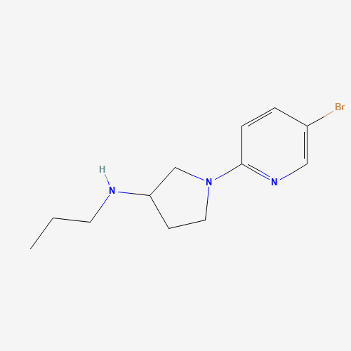 1-(5-bromopyridin-2-yl)-N-propylpyrrolidin-3-amine (CAS: 1160938-62-4) - Related Chemical Product