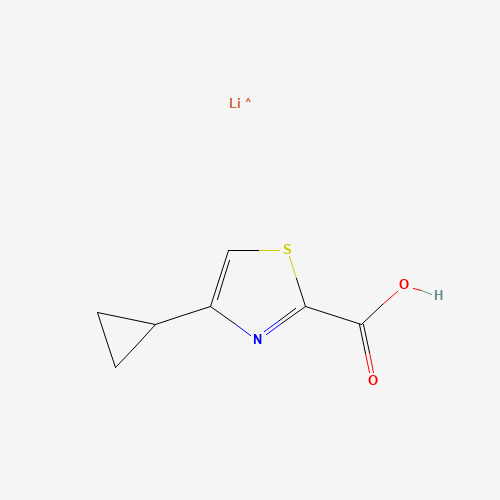 lithium;4-cyclopropyl-1,3-thiazole-2-carboxylate (CAS: 1180496-27-8) - Related Chemical Product
