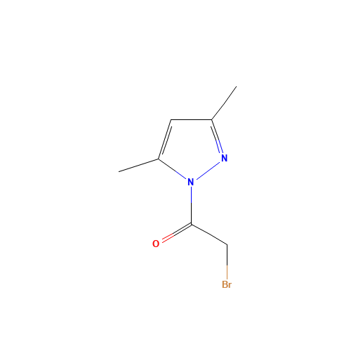 2-bromo-1-(3,5-dimethylpyrazol-1-yl)ethanone (CAS: 83612-48-0) - Related Chemical Product