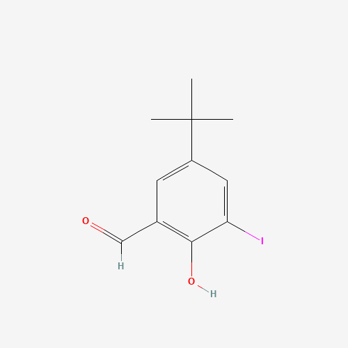 5-tert-butyl-2-hydroxy-3-iodobenzaldehyde (CAS: 71064-03-4) - Related Chemical Product