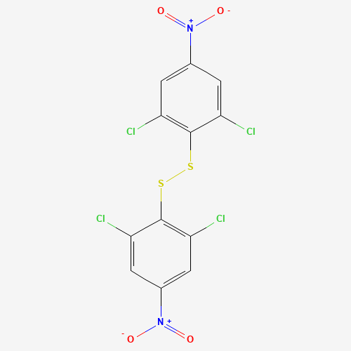 1,3-dichloro-2-[(2,6-dichloro-4-nitrophenyl)disulfanyl]-5-nitrobenzene (CAS: 74875-16-4) - Related Chemical Product