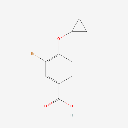 3-bromo-4-cyclopropyloxybenzoic acid (CAS: 1243470-34-9) - Related Chemical Product