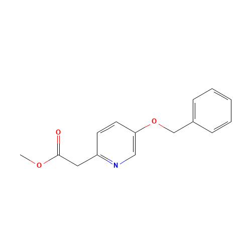methyl 2-(5-phenylmethoxypyridin-2-yl)acetate (CAS: 848318-16-1) - Related Chemical Product