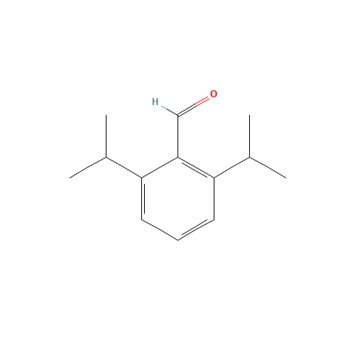 2,6-di(propan-2-yl)benzaldehyde (CAS: 179554-06-4) - Chemical Structure and Molecular Formula 