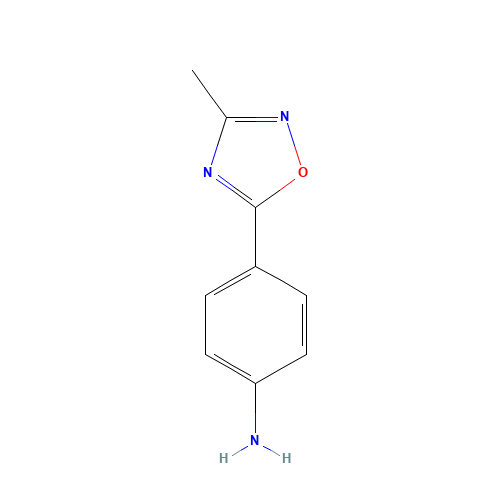 4-(3-methyl-1,2,4-oxadiazol-5-yl)aniline (CAS: 76635-31-9) - Related Chemical Product