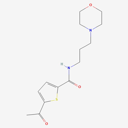 5-acetyl-N-(3-morpholin-4-ylpropyl)thiophene-2-carboxamide (CAS: 925920-48-5) - Related Chemical Product