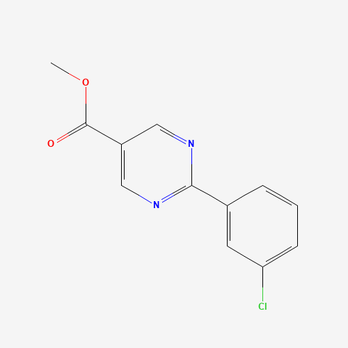 methyl 2-(3-chlorophenyl)pyrimidine-5-carboxylate (CAS: 1263059-68-2) - Related Chemical Product