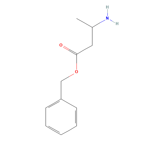 benzyl 3-aminobutanoate (CAS: 46347-84-6) - Chemical Structure and Molecular Formula 