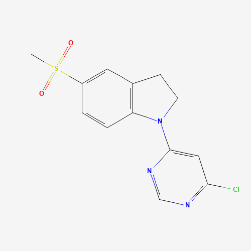 1-(6-chloropyrimidin-4-yl)-5-methylsulfonyl-2,3-dihydroindole (CAS: 1145658-37-2) - Related Chemical Product