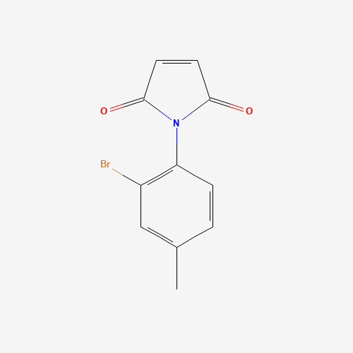 1-(2-bromo-4-methylphenyl)pyrrole-2,5-dione (CAS: 40011-62-9) - Related Chemical Product