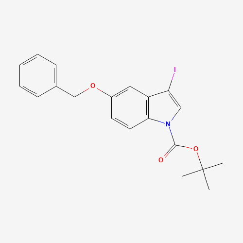 tert-butyl 3-iodo-5-phenylmethoxyindole-1-carboxylate (CAS: 914349-29-4) - Related Chemical Product
