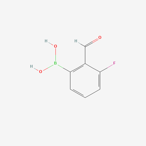 (3-fluoro-2-formylphenyl)boronic acid (CAS: 871126-15-7) - Related Chemical Product