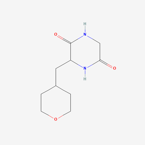 3-(oxan-4-ylmethyl)piperazine-2,5-dione (CAS: 1361216-56-9) - Related Chemical Product