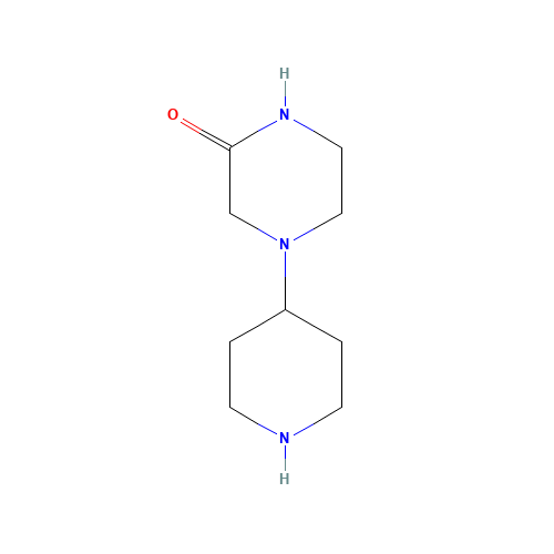4-piperidin-4-ylpiperazin-2-one (CAS: 1143623-19-1) - Related Chemical Product
