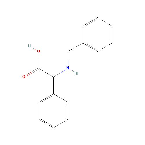 2-(benzylamino)-2-phenylacetic acid (CAS: 1859-51-4) - Related Chemical Product