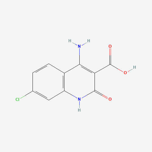 4-amino-7-chloro-2-oxo-1H-quinoline-3-carboxylic acid (CAS: 150584-63-7) - Related Chemical Product