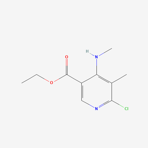 ethyl 6-chloro-5-methyl-4-(methylamino)pyridine-3-carboxylate (CAS: 1538605-35-4) - Related Chemical Product