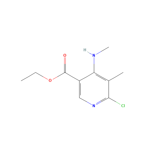 ethyl 6-chloro-5-methyl-4-(methylamino)pyridine-3-carboxylate (CAS: 1538605-35-4) - Related Chemical Product