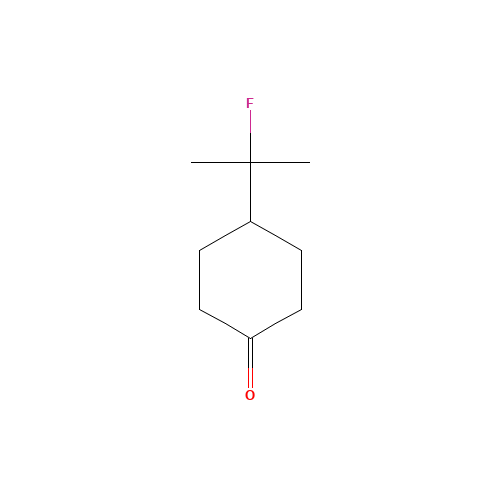 4-(2-fluoropropan-2-yl)cyclohexan-1-one (CAS: 177995-52-7) - Related Chemical Product